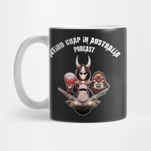 Weird Crap in Australia - Legends of Australia (White Logo) Mug